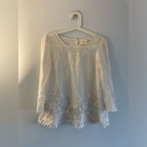 Anthropologie Maeve Cotton Blouse